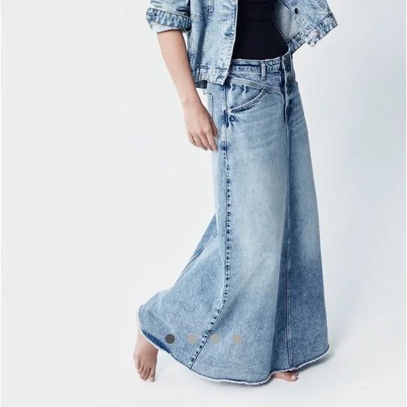 Free People Come As You Are Maxi Skirt - Picture 3 of 5